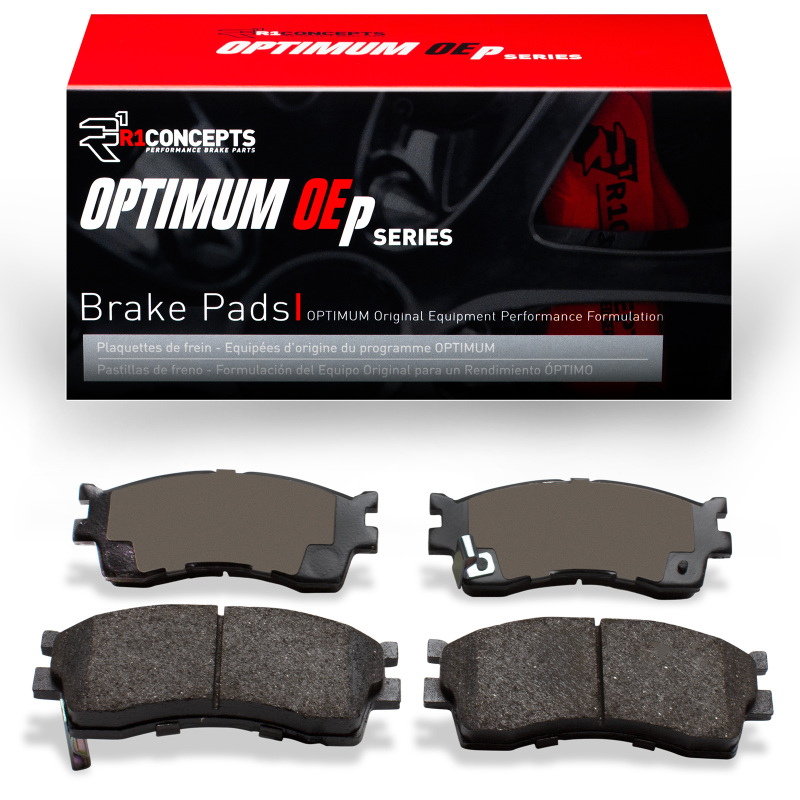 Kia Sephia Brake Pads - Front - R1 Concepts - Optimum OE - `01-`05